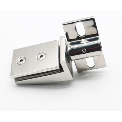 Forro de porta de chuveiro de vidro com uso durável em acabamento satinado/polonês/preto/dourado/bronze
