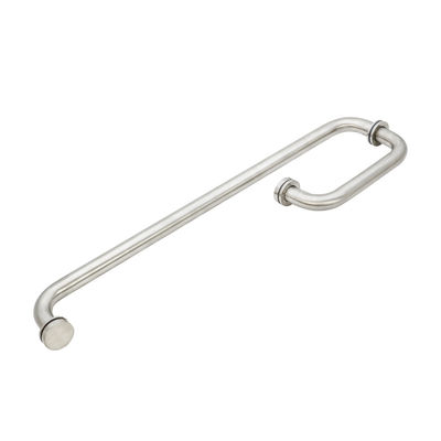 18 * 8 polegadas de aço inoxidável 304 puxar alça porta deslizante de vidro alça de chuveiro para banheiro moderno