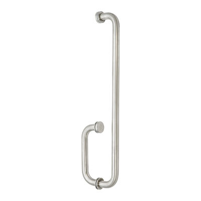 18 * 8 polegadas de aço inoxidável 304 puxar alça porta deslizante de vidro alça de chuveiro para banheiro moderno