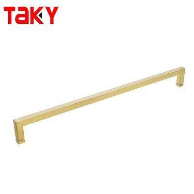 1.0mm Espessura Quadrada Garra de Garra de Vidro para Porta de Chuveiro SS304 Resistente à Corrosão
