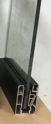 Outro material de bandeja Alumínio canal em forma de U para corrimão de vidro e corrimão de balcão