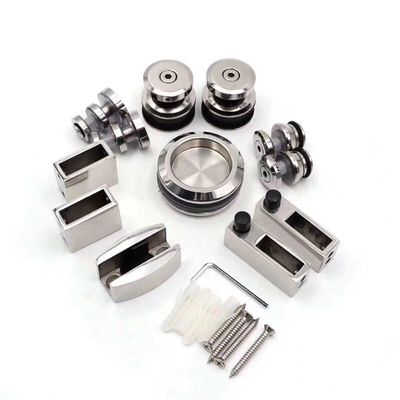 Banheiro Vidro Hardware Porta Deslizante Acessórios Sem Quadro Estilo de Design Moderno Longa Vida