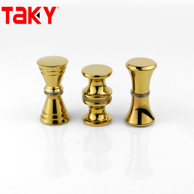 Portões redondos de banheiro para banheira Porta deslizante de vidro de 19/20/22mm de diâmetro