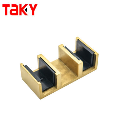 Modern Design Double Pipe Bar Sem Quadro Ss304 8-12mm Acessórios de Porta Deslizante de Chuveiro