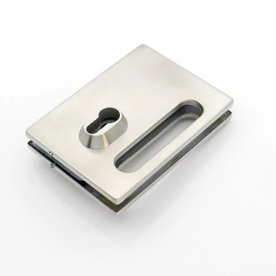 Portão deslizante de vidro dobrável de acabamento satinado/polonês para hardware de divisória de vidro de escritório