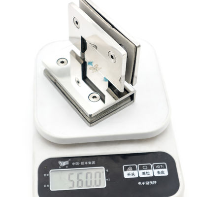 90 graus de vidro para vidro Hardware Banheiro Chuveiro Porta Pivot Baquetas para 600-800mm Largura