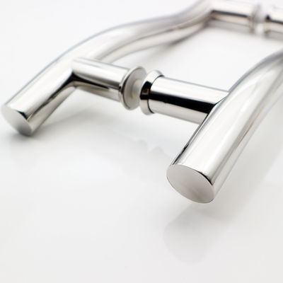 Mão de aço inoxidável para porta de chuveiro Amostra 1-3 dias úteis Mão de vidro longa e elegante