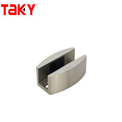 Ferramentas de porta de chuveiro de vidro sem quadro de aço em design minimalista com espessura de 10 mm