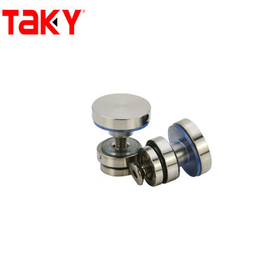 Ferramentas de porta de chuveiro de vidro sem quadro de aço em design minimalista com espessura de 10 mm