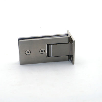 Grampos de vidro Porta de chuveiro preta Armadilha Longa vida e design elegante para banheiros