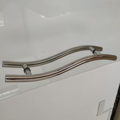 1000 mm de comprimento customizável porta de vidro de dois lados puxar alças para estilo de design moderno