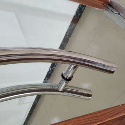1000 mm de comprimento customizável porta de vidro de dois lados puxar alças para estilo de design moderno