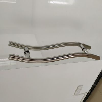 1000 mm de comprimento customizável porta de vidro de dois lados puxar alças para estilo de design moderno
