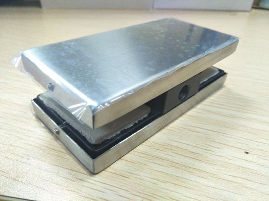 Ferradura de chuveiro de liga de zinco durável para vidro de banheiro Performance de longa vida