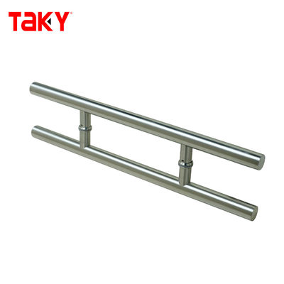 Porta de vidro de aço inoxidável exterior puxar alça para banheiro de 600 mm de comprimento Sala de chuveiro