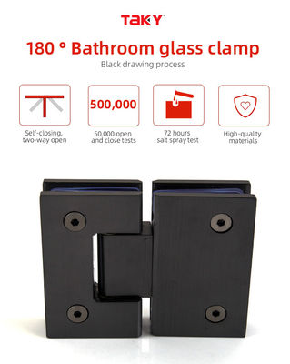 Engrenagens de portas de chuveiro de aço inoxidável adequadas para 800-1200MM Largura da porta 5-6MM espessura