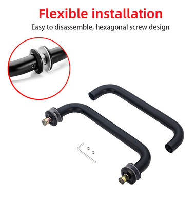 Estilo de Design Moderno Válvula Vertical Pull de Aço Inoxidável para Porta do Chuveiro e Porta Principal