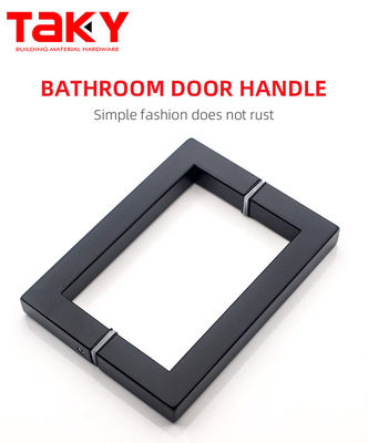 Modern 8 polegadas 200mm H porta de chuveiro manobra para porta de vidro em SS304 acabamento polaco