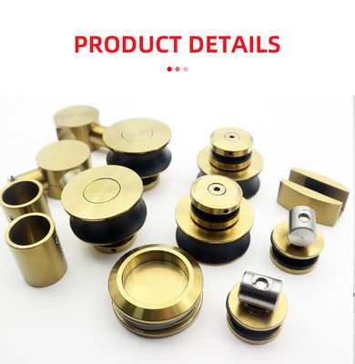 Ferramentas de portas deslizantes de vidro sem quadro de aço inoxidável Kit de ferramentas de portas deslizantes de chuveiro de vidro