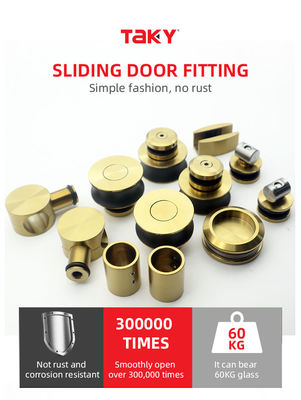 Hardware do sistema de portas deslizantes altamente resistente à corrosão e operação suave