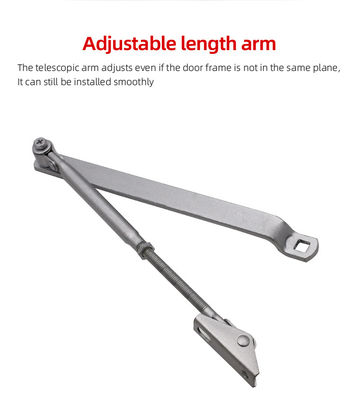 45-65kg Peso máximo da porta Fechador automático de sensor de porta para todas as portas de metal, aço e plástico