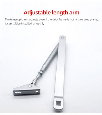 Fechador automático de portas deslizantes para portas de metal, aço e plástico