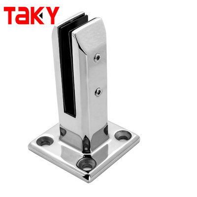 Braçadeira de vidro com parafuso de aço inoxidável de 8-12mm