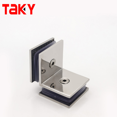 Porta de aço inoxidável de vidro polido