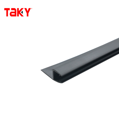 Faixa de vedação transparente para porta de chuveiro em PVC, 8-10mm, à prova d'água