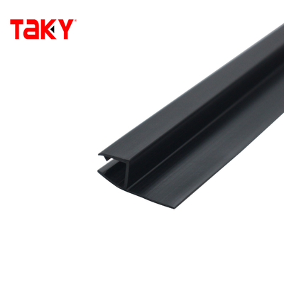 Faixa de vedação transparente para porta de chuveiro em PVC, 8-10mm, à prova d'água