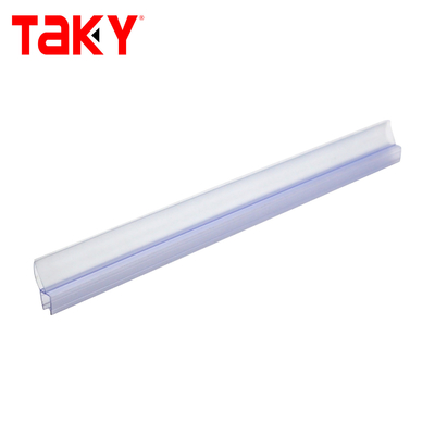 Faixa de vedação de porta de chuveiro de PVC transparente 10 mm resistente à água