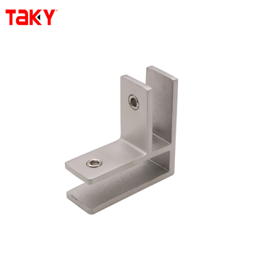 Grampo de porta de vidro em aço inoxidável 316 para vidro temperado de 8-12mm