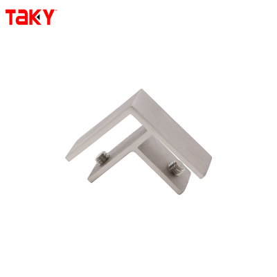 Grampo de porta de vidro em aço inoxidável 316 para vidro temperado de 8-12mm