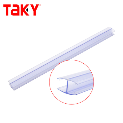 Faixa de vedação de PVC à prova d'água para porta de vidro sem moldura para chuveiro