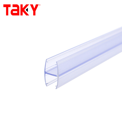 Faixa de vedação de PVC à prova d'água para porta de vidro sem moldura para chuveiro