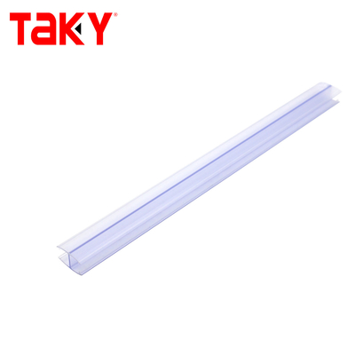 Faixa de vedação de PVC à prova d'água para porta de vidro sem moldura para chuveiro