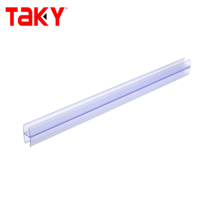 Faixa de vedação de PVC à prova d'água para porta de vidro sem moldura para chuveiro