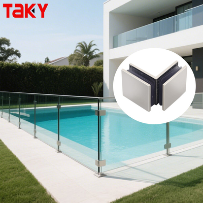 Porta de aço inoxidável de vidro polido