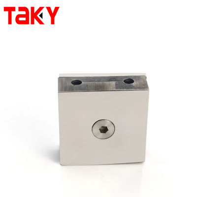 Quadrado Duche porta de vidro Grampos de banheiro parede de vidro montar Grampos