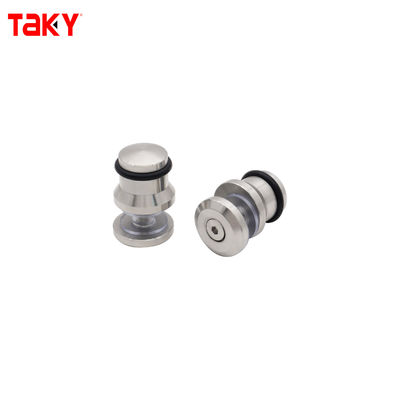 Acessórios para o chuveiro sem moldura de venda a quente Kit de portas de vidro deslizante Kit