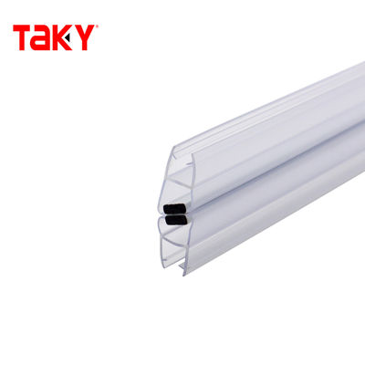 Moldura de uso de porta de vidro Selo de PVC Tira de vedação à prova d'água inferior protetora