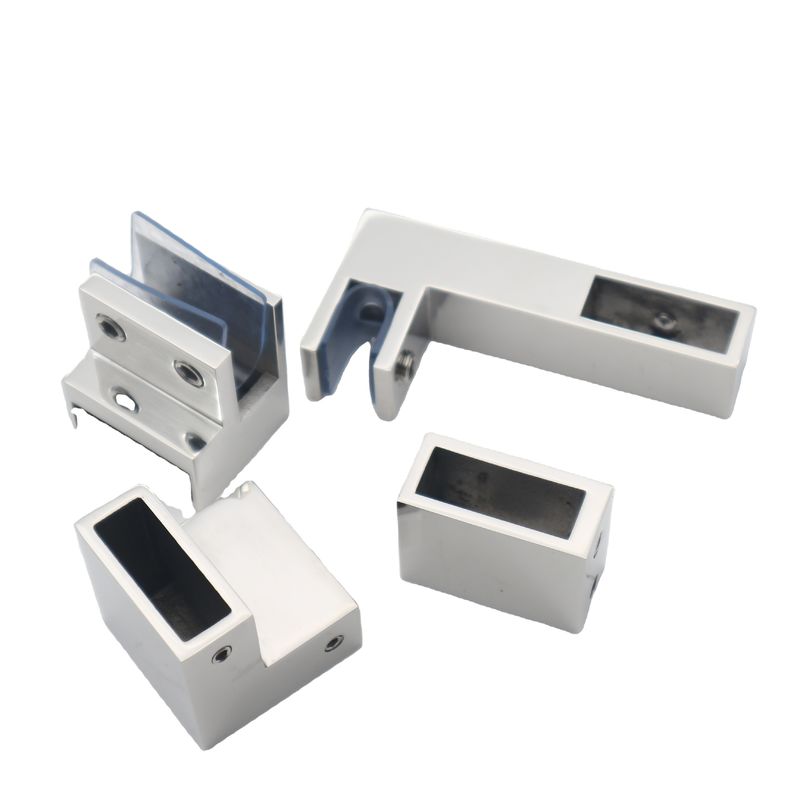 Conector de pinça sem quadro Baço de vidro para 5 mm espessura de vidro F forma de vidro