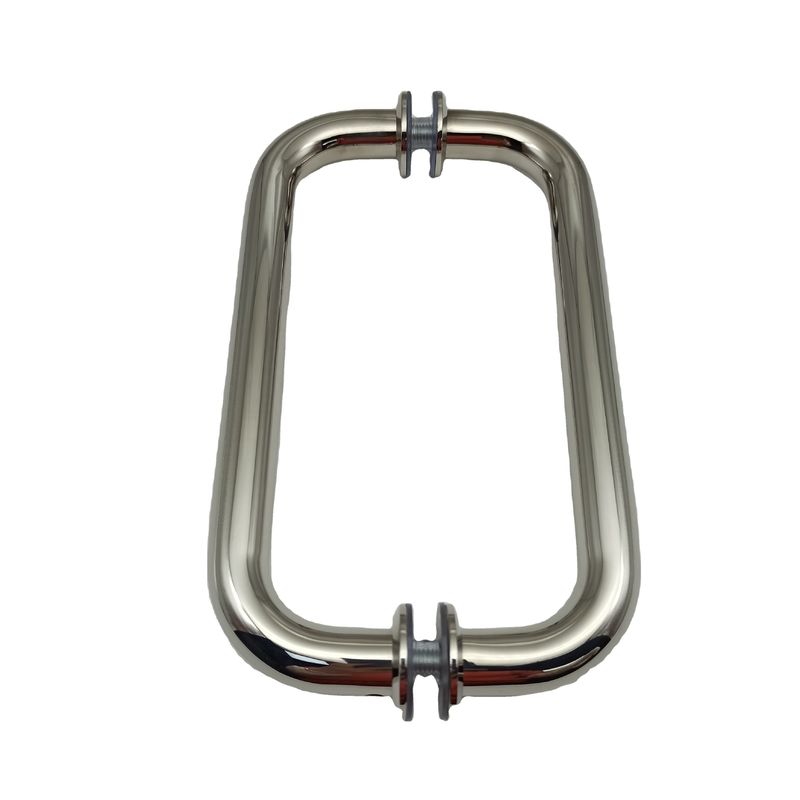 Amostra 1-3 dias úteis Manobra de porta de vidro de aço inoxidável 304 para porta deslizante de vidro