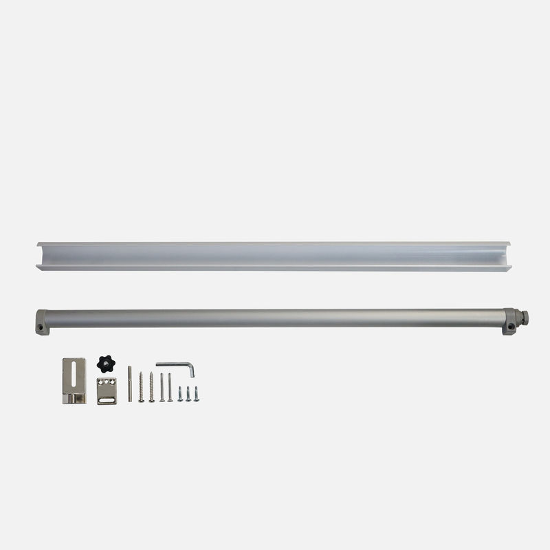 30-80kg Prêmio de Impressão de Prata Porta Deslizante de Vidro Sem Quadro Automático Fechador Pneumático Deslize para trás