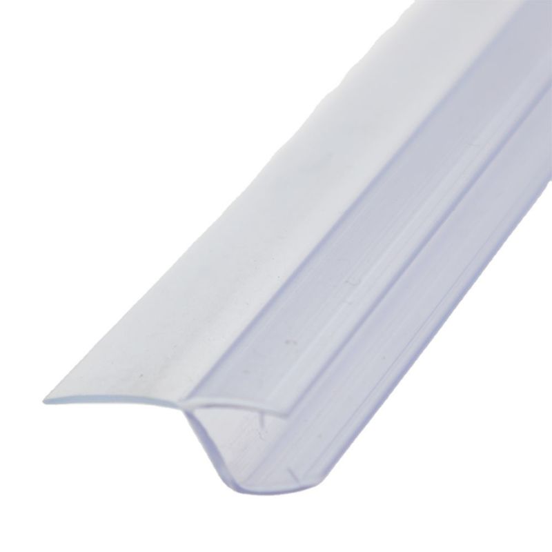 Selo de porta de chuveiro deslizante 8-12mm Faixa de borracha resistente a intempéries para espessura de vidro 5-12mm