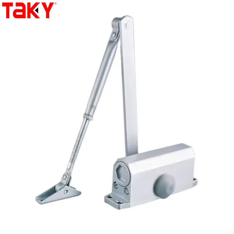 Fechador de porta automático hidráulico de ferro ajustável de duas velocidades para todas as portas metálicas e plásticas