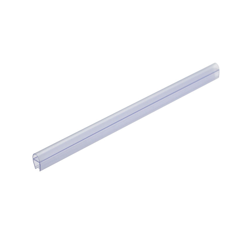 Super-Clar Color 6-12MM Ambiental Co-extrudido PVC Fecho de porta de chuveiro para porta de vidro