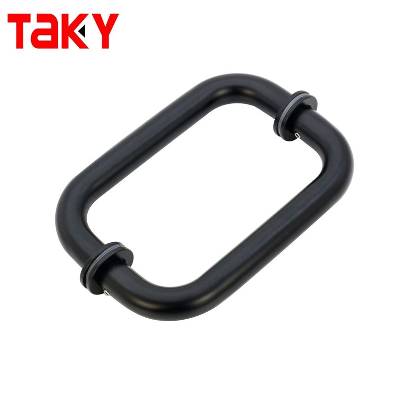 1.0mm espessura 6 polegadas Manobra para porta de chuveiro e porta de vidro de banheiro de hotel longo