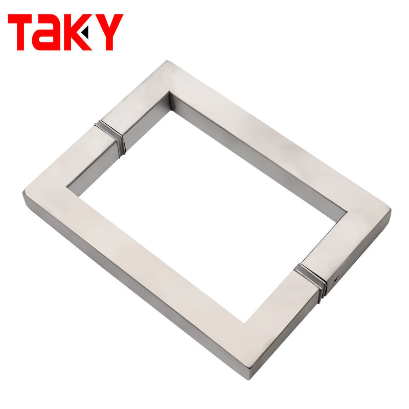 TK-H002 OEM/ODM Porta de vidro de aço inoxidável para portas de vidro Tubos quadrados traseiros