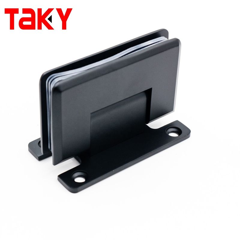 Modern H PLATE Banheiro 90 Graus Montado na Parede Gráfico Sem Quadro Vidro Duche Screen Porta Pivot Cercas